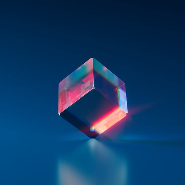 a picture of a cube